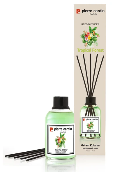 Pierre Cardin Reed Diffuser 110 ml – Tropical Forest – Tropik Orman Oda Kokusu - 2