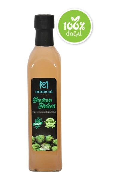 Minecal Enginar Sirkesi 500 ml – %100 Katkısız Doğal | Şekersiz | Koruyucu Içermez ürün görseli