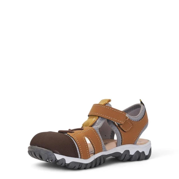 Papuçcity Arzen 03324 Ortopedik Erkek Çocuk Önü Kapalı Sandalet Ayakkabı - 6