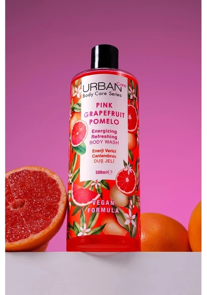 Urban Care Pink Grapefruit & Pomelo Canlandırıcı Ve Nemlendirici Duş Jeli 500 ML - 5