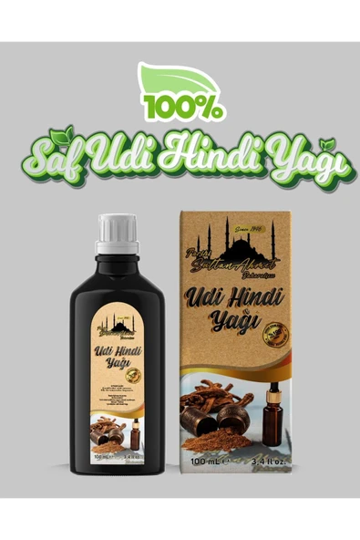 Tarihi SultanAhmet Baharatçısı Saf Udi Hindi Yağı 100 ml | Soğuk Sıkım Doğal Yağ | Katkısız Özel Üretim - 1