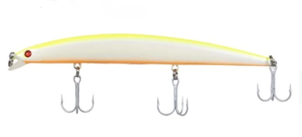 RYUJI SEA MINNOW 145F 19GR LEMON BACK ürün görseli 1