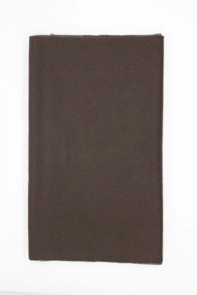 Koyu Kahverengi Düz Kaşkol 1067245100 - Resim 2