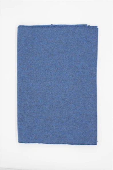 Koyu Mavi Düz Kaşkol 1067245100 - Resim 2