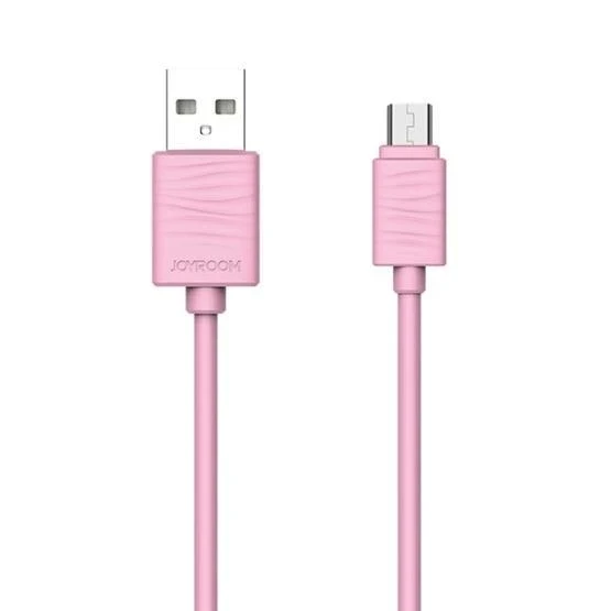 Joyroom JR-S118 Micro USB Hızlı Şarj ve Data Kablosu 1m Pembe ürün görseli