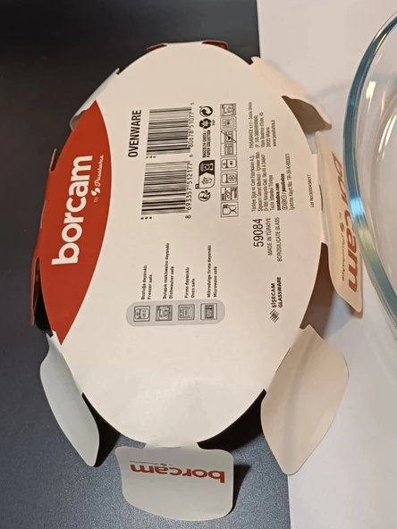 Borcam Orta Boy Oval Tepsi 1 Adet Fırın Tepsisi ( 59084) - 7