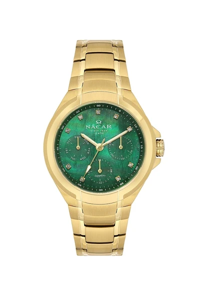 Nc28-392322-dnm Nacar Kadın Kol Saati Gri ürün görseli