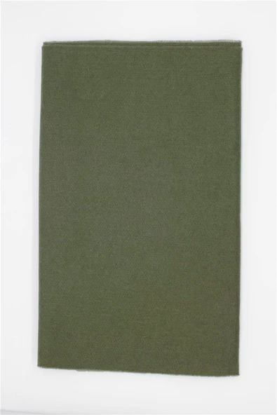 Gri Düz Kaşkol 1067245100 - Resim 4