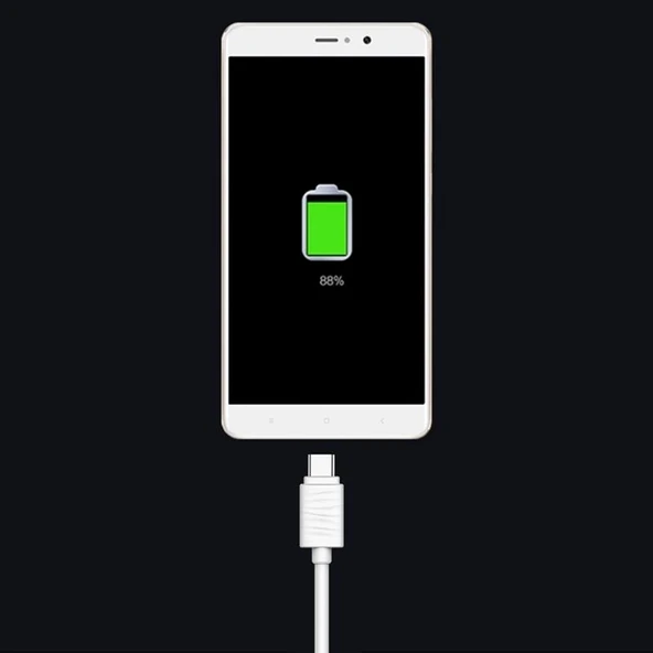 Joyroom JR-S118 Type-C USB Hızlı Şarj ve Data Kablosu 1m Beyaz - Resim 4