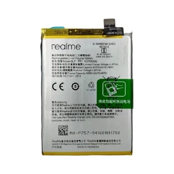 Realme Q3 Pro Pil Batarya Blp857 ürün görseli