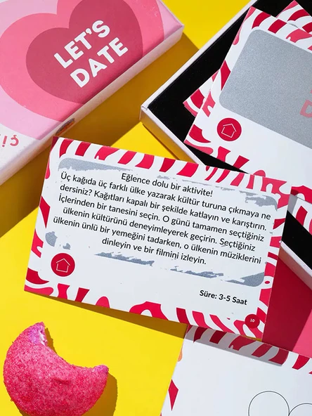 Fastieshop Let's Date Kazı Kazan Erotik Oyun Kartı - 3