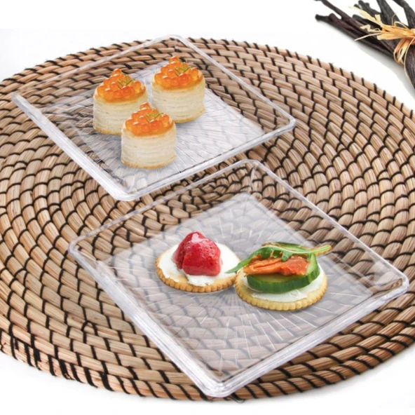 PASABAHCE MADLEN KARE TATLI TABAGI 2 LI - 3