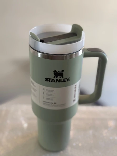 Stanley Quencher Pipetli Termos Bardak 1.18 Lt YEŞİL - 3
