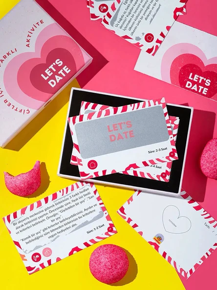 Fastieshop Let's Date Kazı Kazan Erotik Oyun Kartı - 5