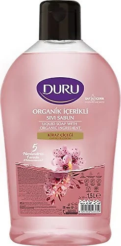 Duru Sıvı Sabun 1500 ml x 3 lü Karma Paket (Zeytinyağı-Hind.Cevizi-Kiraz) - 3