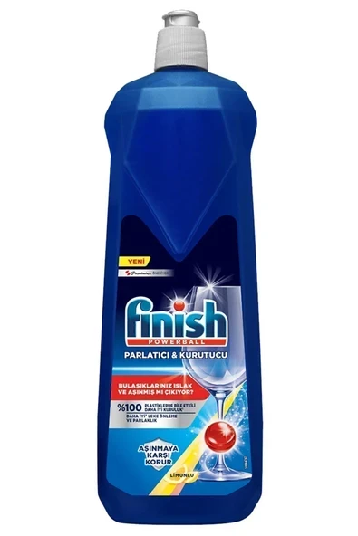 Finish Bulaşık Makinesi Parlatıcı & Kurutucu Sıvı Limonlu 800 ml