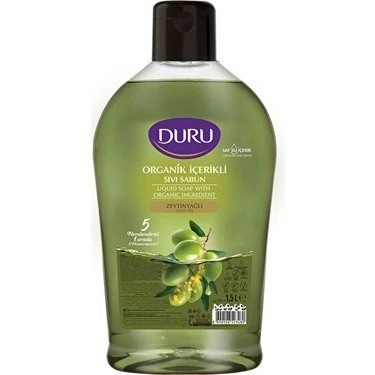 Duru Sıvı Sabun 1500 ml x 3 lü Karma Paket (Zeytinyağı-Hind.Cevizi-Kiraz) - 2