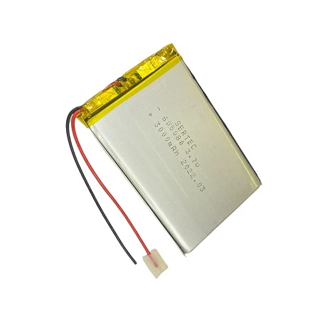 605080 3.7V 3000 mAh Li-Polymer Pil Devreli/1.5A