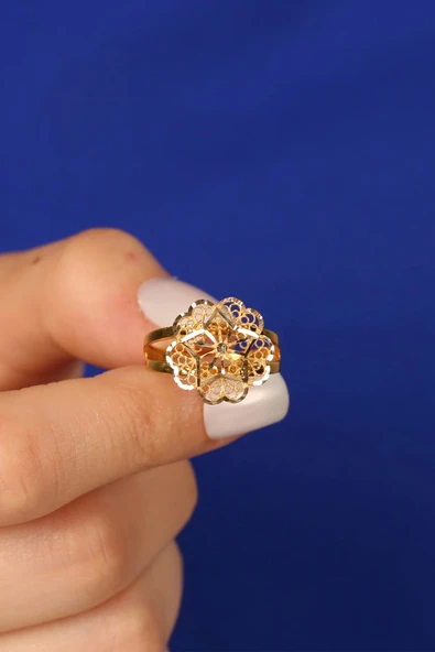 Gül Altın Yüzük - Resim 2