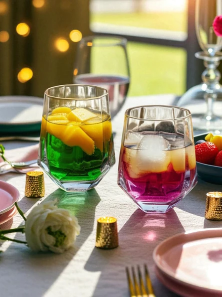 Girist Home Valeria 6 lı Viski ve Meşrubat Bardağı