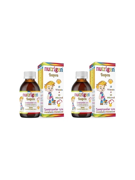 Nutrigen Supra Şurup 200 ml Portakal Aromalı 2 ADET ürün görseli