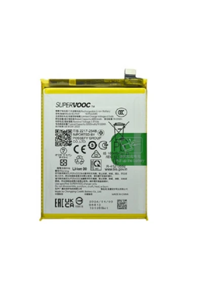 Oppo Reno 11 Pil Batarya BLPA41 SuperVooc ürün görseli