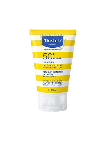 Mustela Çok Yüksek Koruma 50 Faktör Güneş Losyonu 100 ml - 3