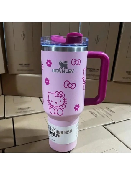 Stanley Quencher Pipetli Termos 1,18 L Hello Kitty - 3