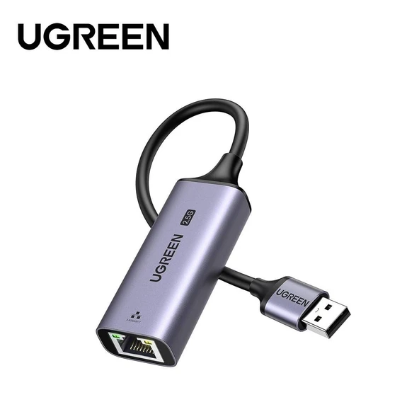 UGREEN 25051 CM648 USB-A to RJ45 2.5G 10/100/1000Mbps Ethernet Dönüştürücü