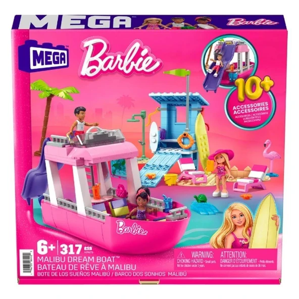 Mega Barbie Malibu Rüya Teknesi HPN79 - 7