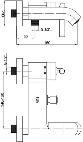 Gpd MBB100 Frezia Banyo Bataryası - 2