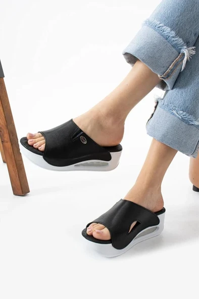 Aryan 100-932 Ortopedik Air Taban Kadın Terlik - 2