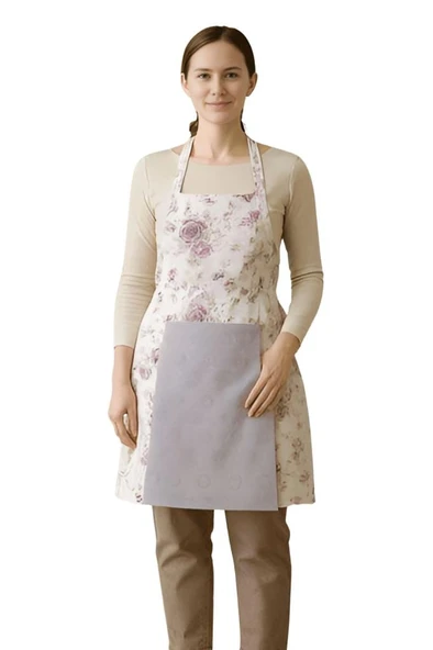 Havlulu Mutfak Önlüğü Pratik Kullanım Önlük - 2