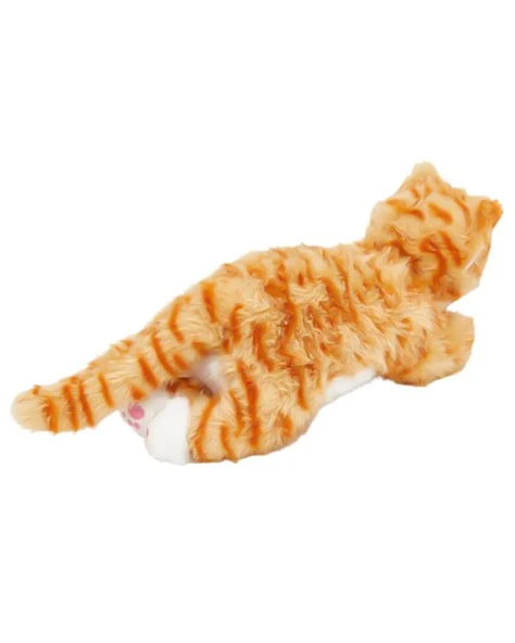 Selay Toys Pelüş Kahverengi Kedi 25 cm 4522 - 2