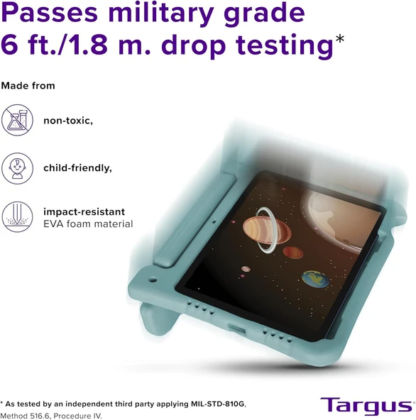 Targus iPad Air 11" (M2), iPad 10.9" (10. Nesil), iPad Air 11" (5. ve 4. Nesil) ile Uyumlu Çocuk Kılıfı - THD96405GL - 5