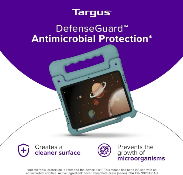Targus iPad Air 11" (M2), iPad 10.9" (10. Nesil), iPad Air 11" (5. ve 4. Nesil) ile Uyumlu Çocuk Kılıfı - THD96405GL - 6