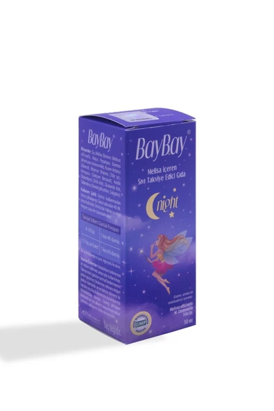 Baybay Night Melisa Ekstresi Damla 50 ml 2 ADET - 3