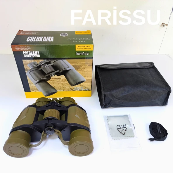 Gold Kama 100x100 Profesyonel Dürbün – 20x Zoom | 50mm Objektif | 26mm Göz Merceği | 3000 Metre Maksimum Menzil - 5