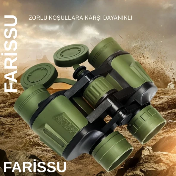 Gold Kama 100x100 Profesyonel Dürbün – 20x Zoom | 50mm Objektif | 26mm Göz Merceği | 3000 Metre Maksimum Menzil - 3