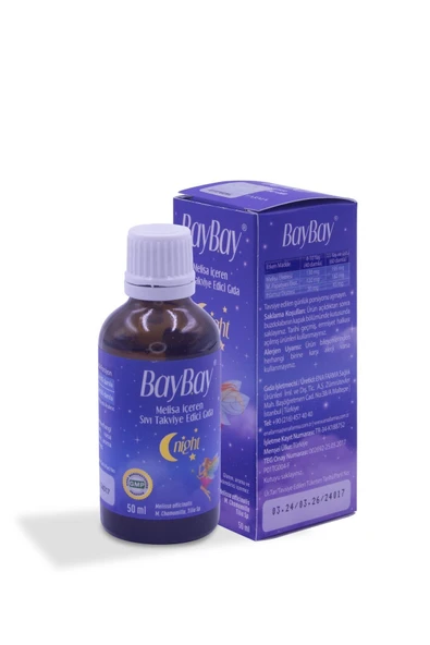 Baybay Night Melisa Ekstresi Damla 50 ml 2 ADET - 6
