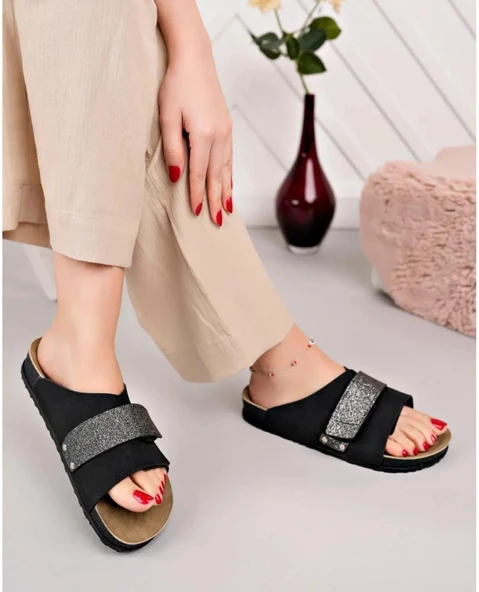 Aryan 20-020 Ortopedik Kadın Günlük Terlik - Resim 4