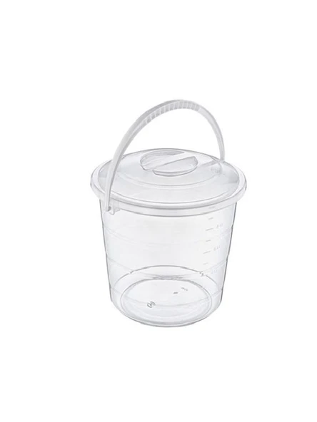 Smartware TRN-143 Şeffaf Kapaklı Kova 15 LT