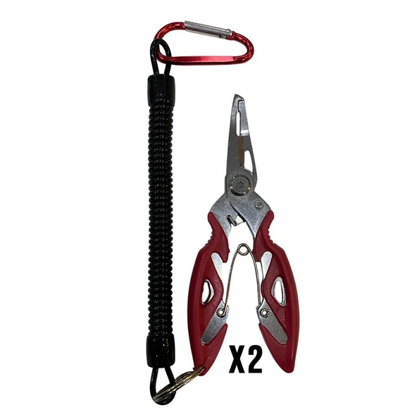 2 adet Bauer Balıkçı Pensesi (Pliers) + 1 adet Bauer pense aparatı - Resim 3