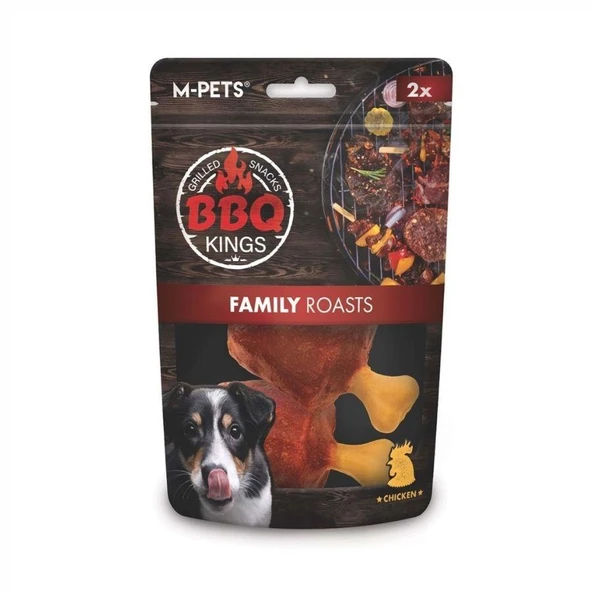 M-Pets BBQ Kings Family Roasts Tavuklu Köpek Ödül Maması 105 gr ürün görseli 1