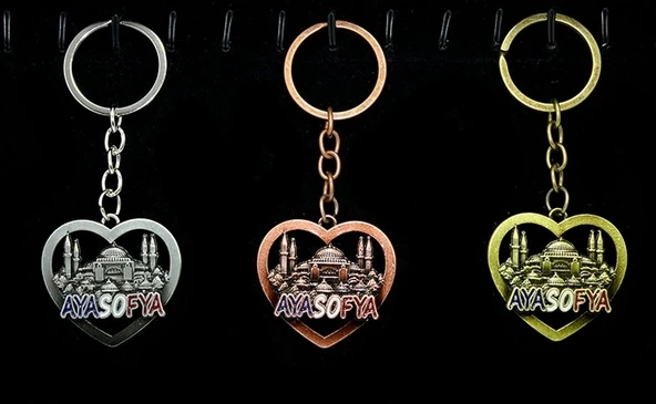 Metal Ayasofya Anahtarlık Alk2201 ürün görseli