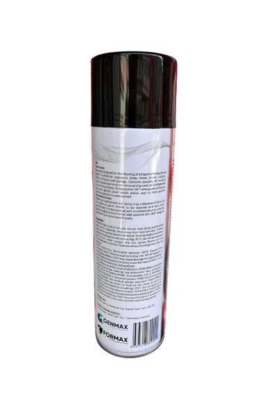 FORMAX Fren,Balata Ve Parça Temizleme Spreyi 500 Ml (6 Adet) - 3