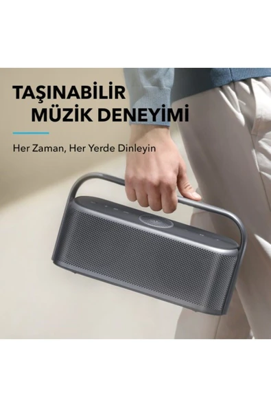 Anker SoundCore Motion X600 Mavi Bluetooth Hoparlör - 5