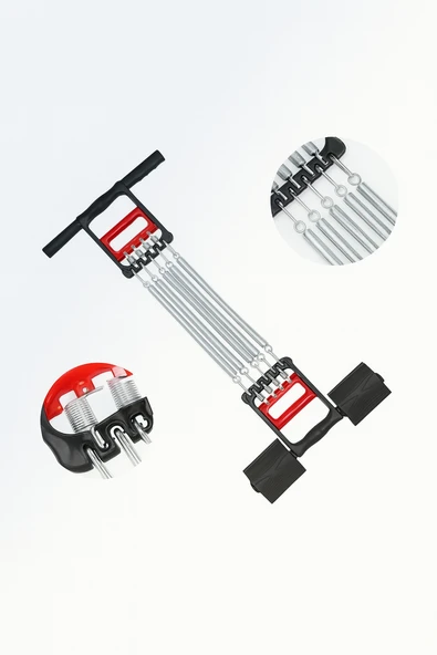3'ü 1 Arada Çok Fonksiyonlu Göğüs Genişletici Erkekler Ve Kadınlar İçin Tutucu El Egzersizi Kol Egzersizi Elastik Ayak Pedalı Oturma Pedalı - 2