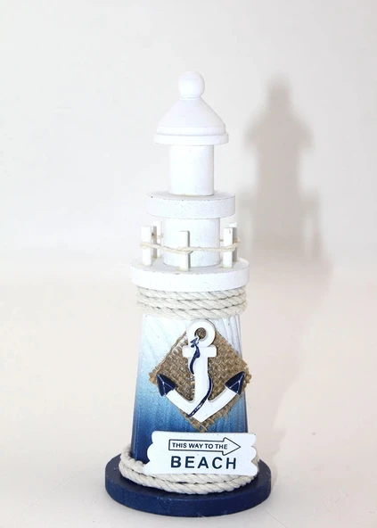 Ahşap Marin Deniz Feneri  Alk2437 ürün görseli 1