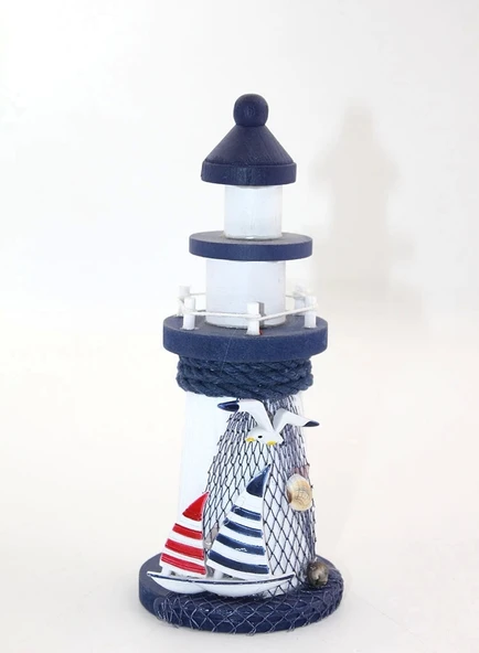 Ahşap Marin Deniz Feneri  Alk2438 ürün görseli